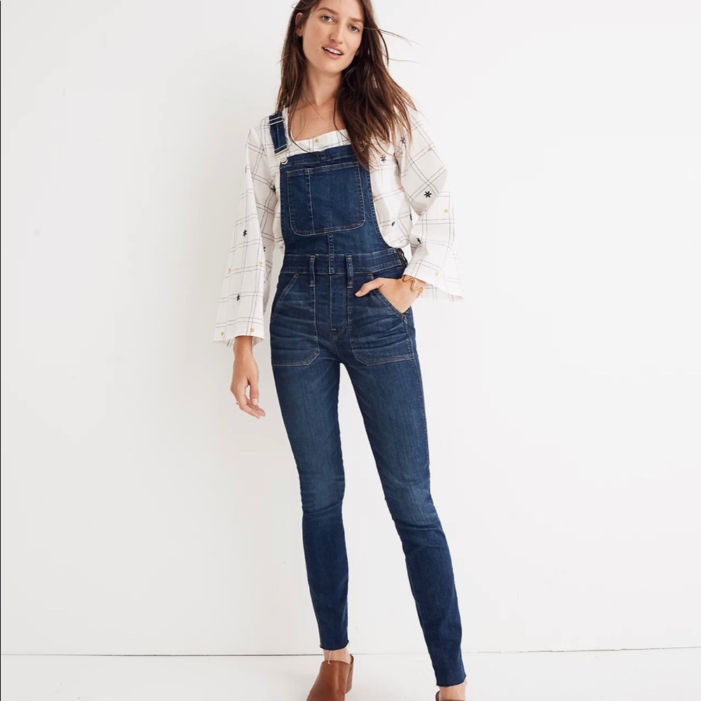 Madewell Skinny Overalls